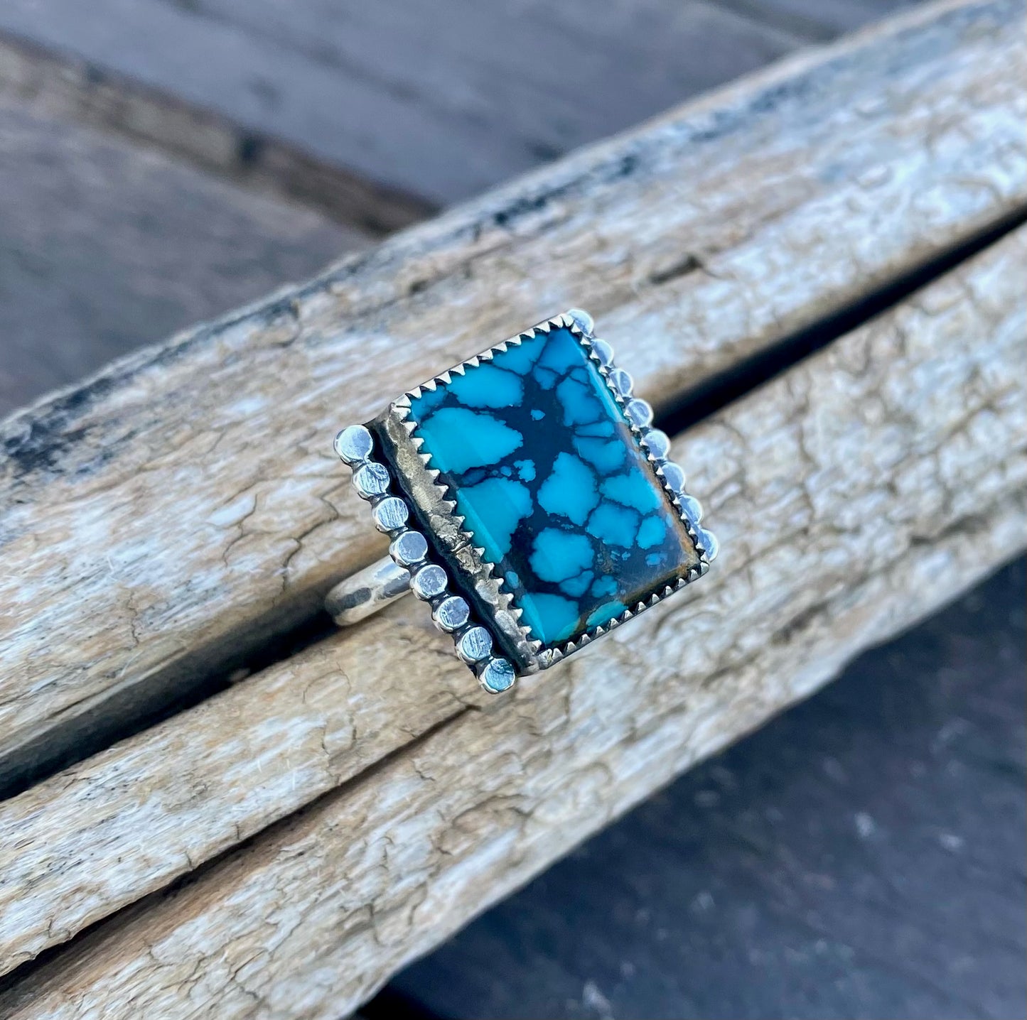 Cloud Mountain turquoise ring