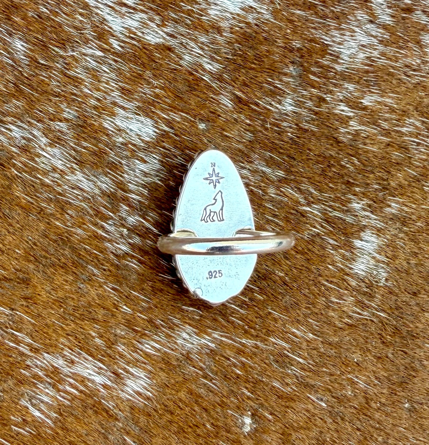 Royston Turquoise Teardrop Ring