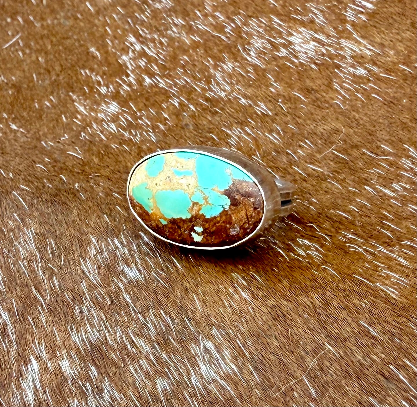 Royston Turquoise oval ring
