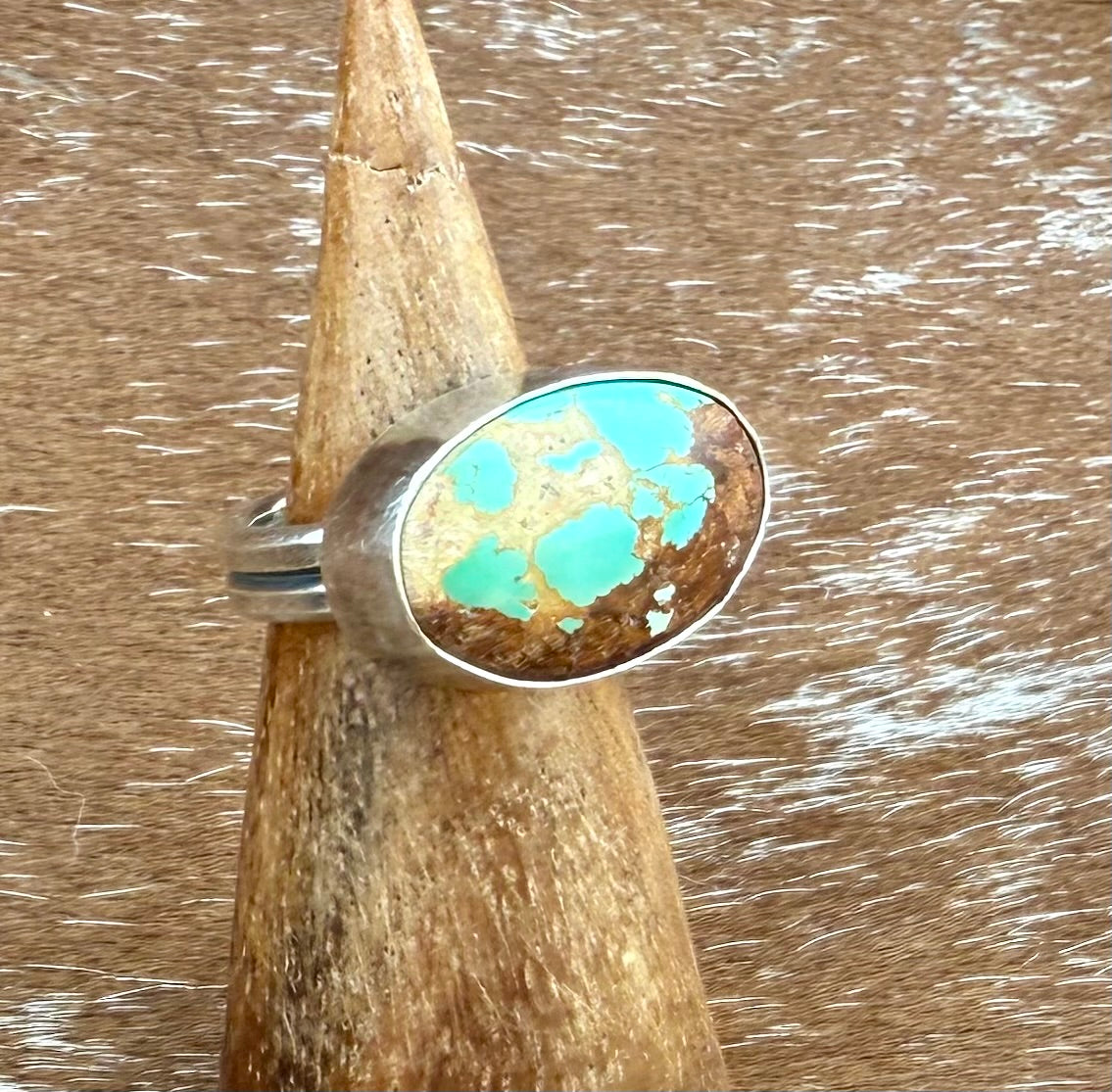 Royston Turquoise oval ring