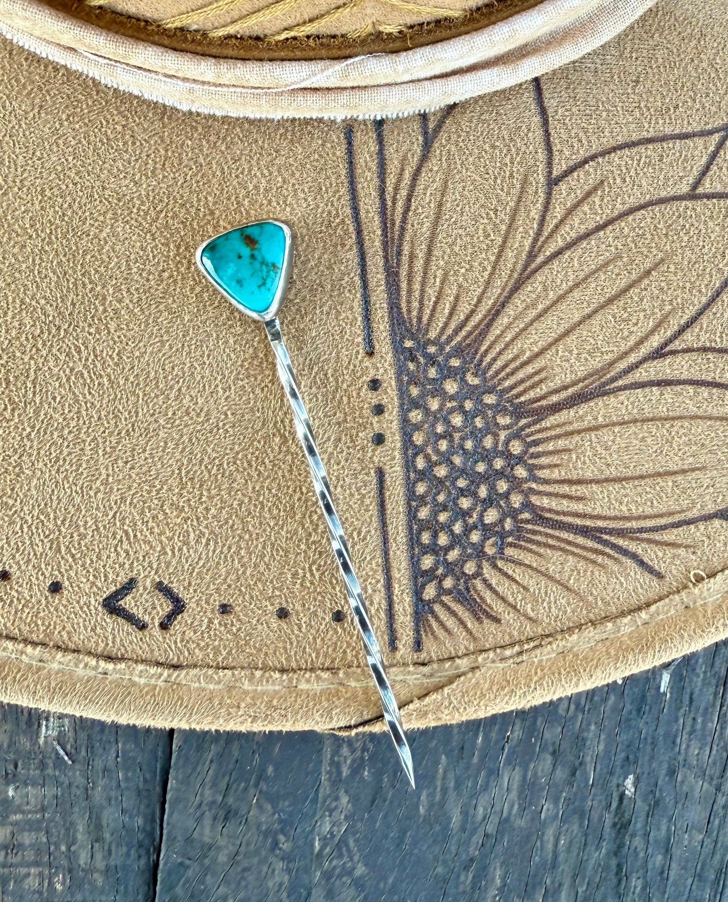 Sierra Nevada Turquoise Arrow Hat Pin