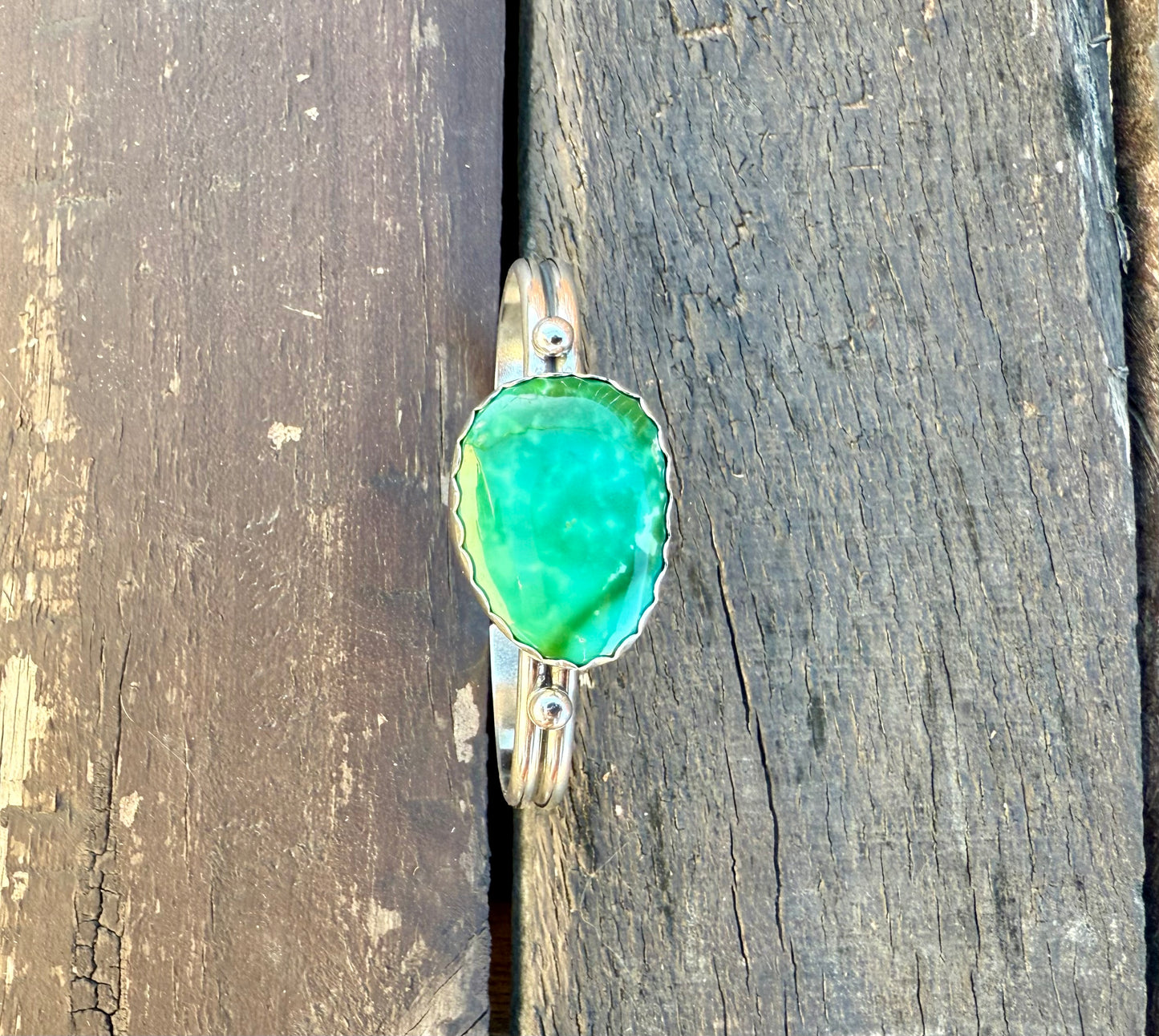 Kingman Turquoise Cuff Bracelet