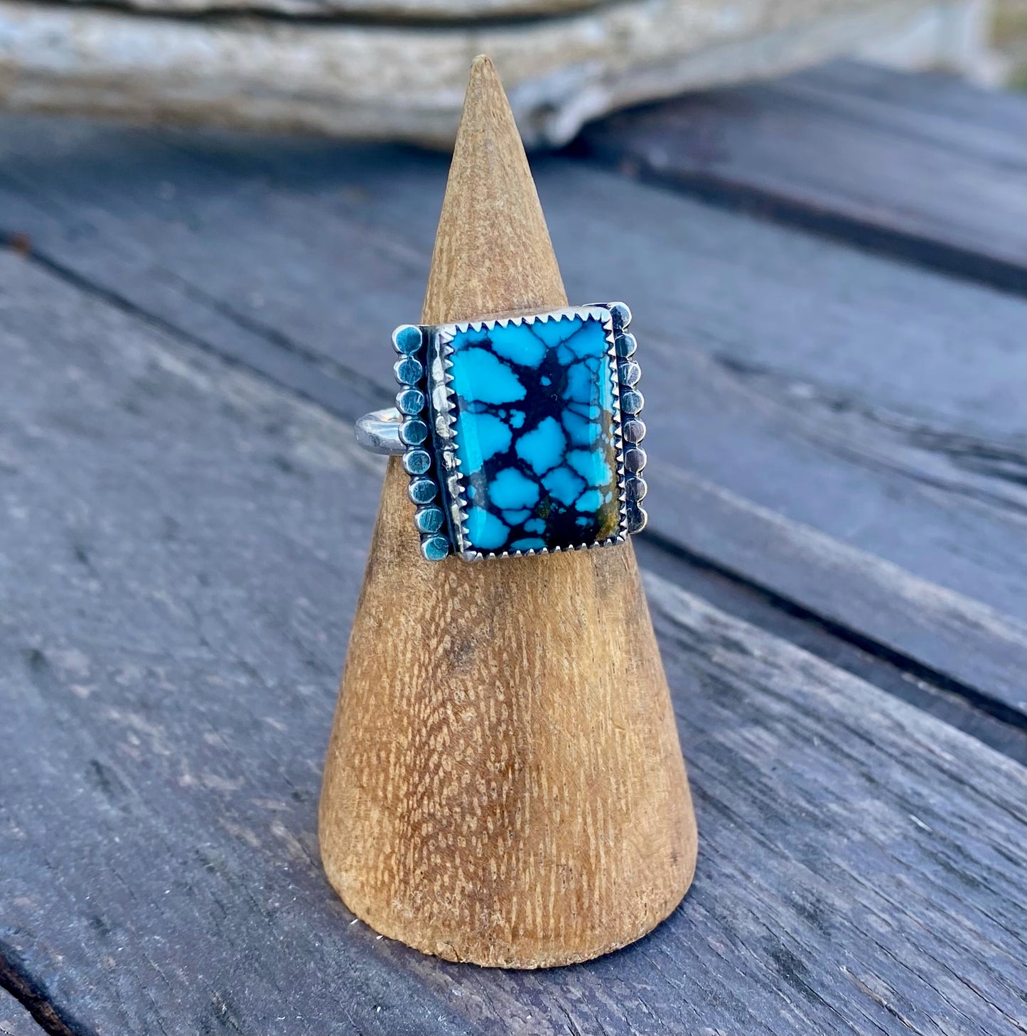 Cloud Mountain turquoise ring