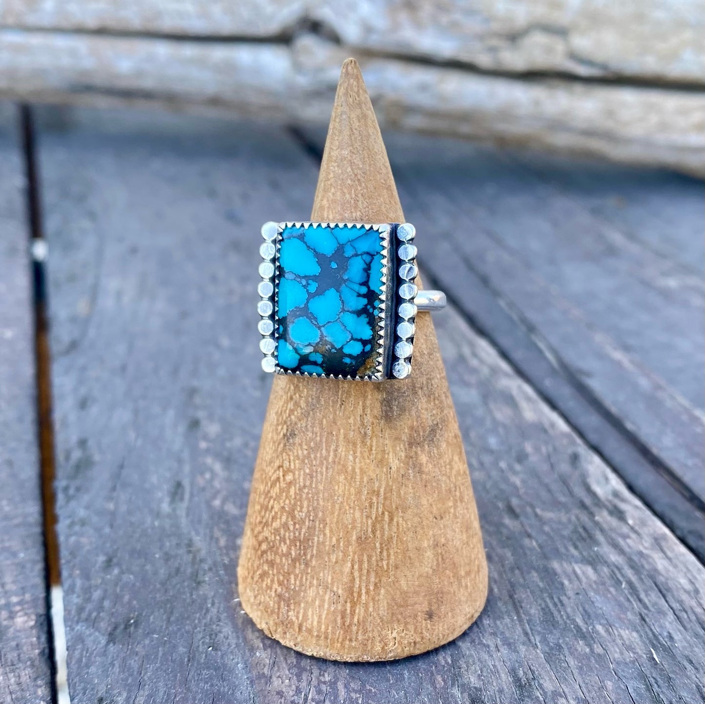 Cloud Mountain turquoise ring