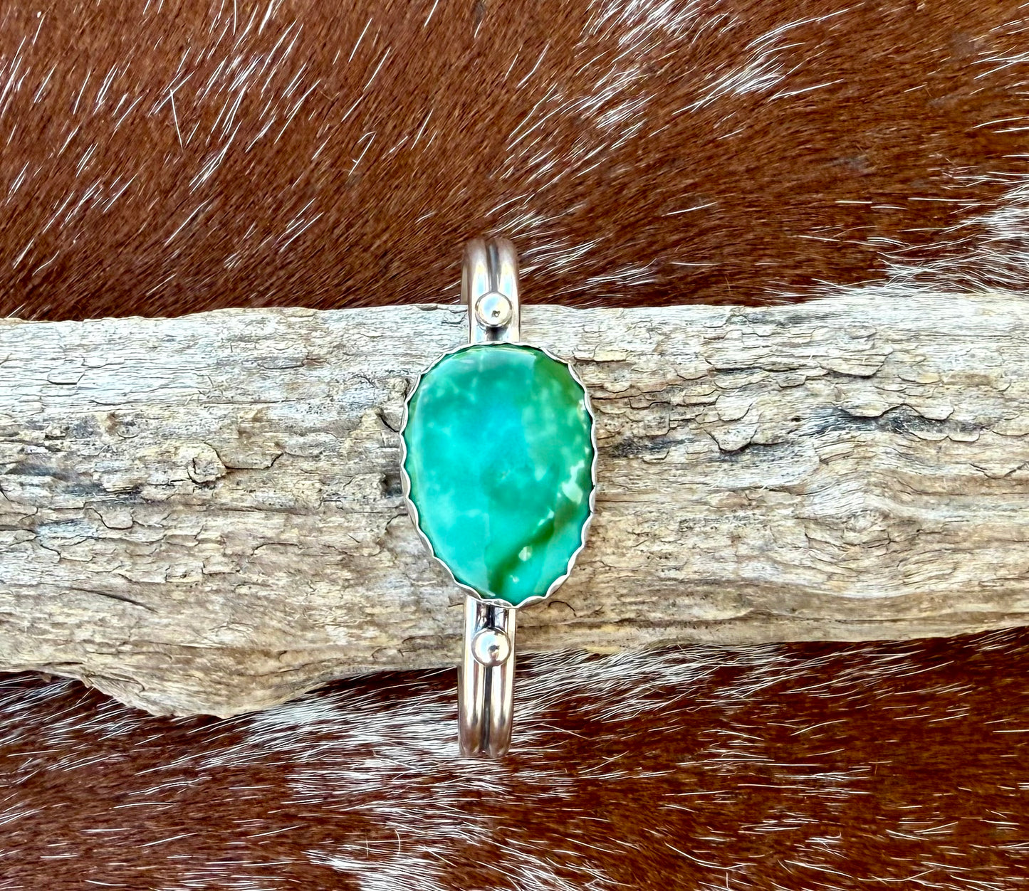 Kingman Turquoise Cuff Bracelet