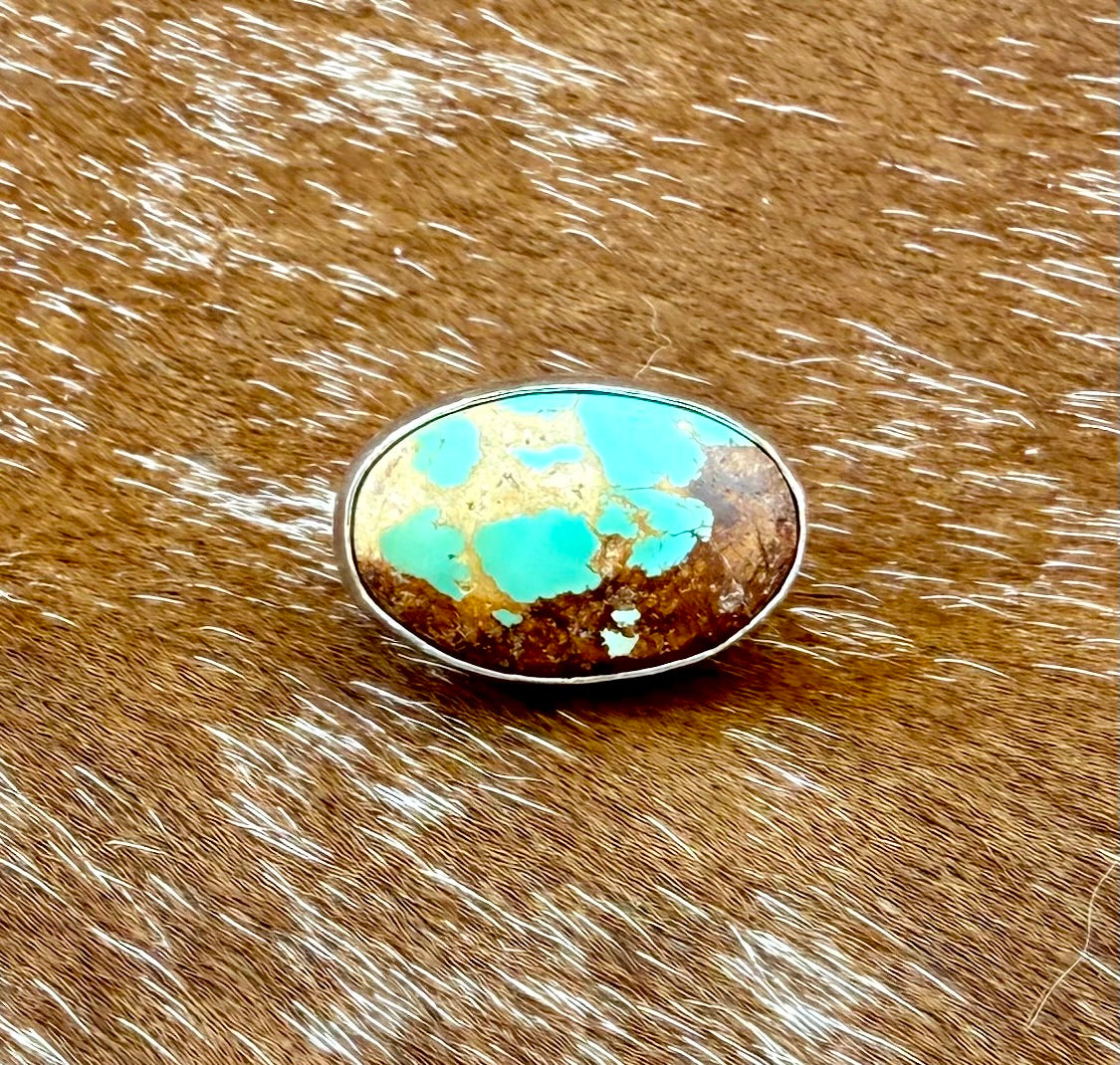 Royston Turquoise oval ring