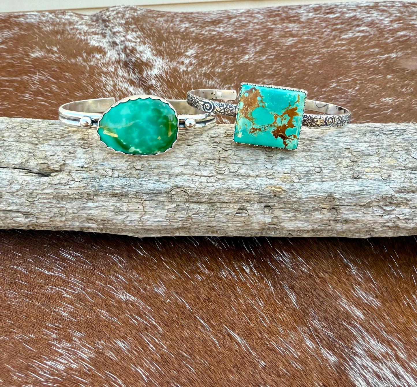 Kingman Turquoise Cuff Bracelet