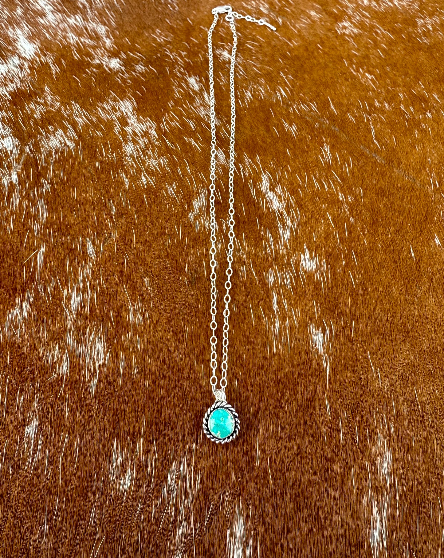 Sonoran Gold Turquoise mini necklace