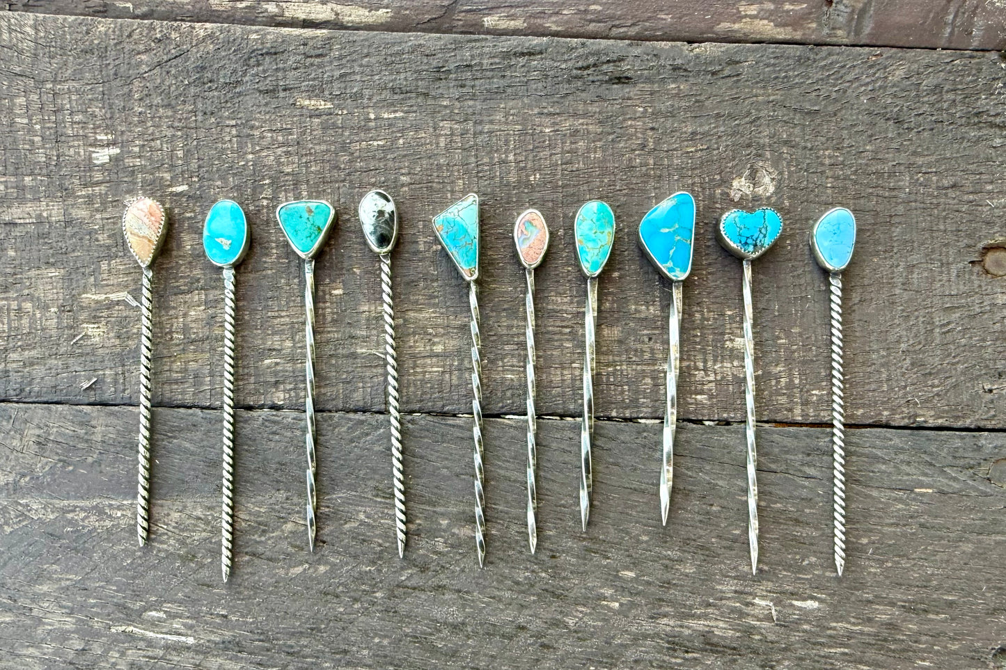 Sierra Nevada Turquoise Arrow Hat Pin