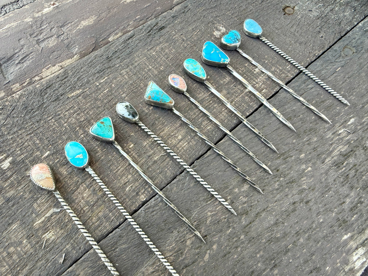 Sierra Nevada Turquoise Arrow Hat Pin