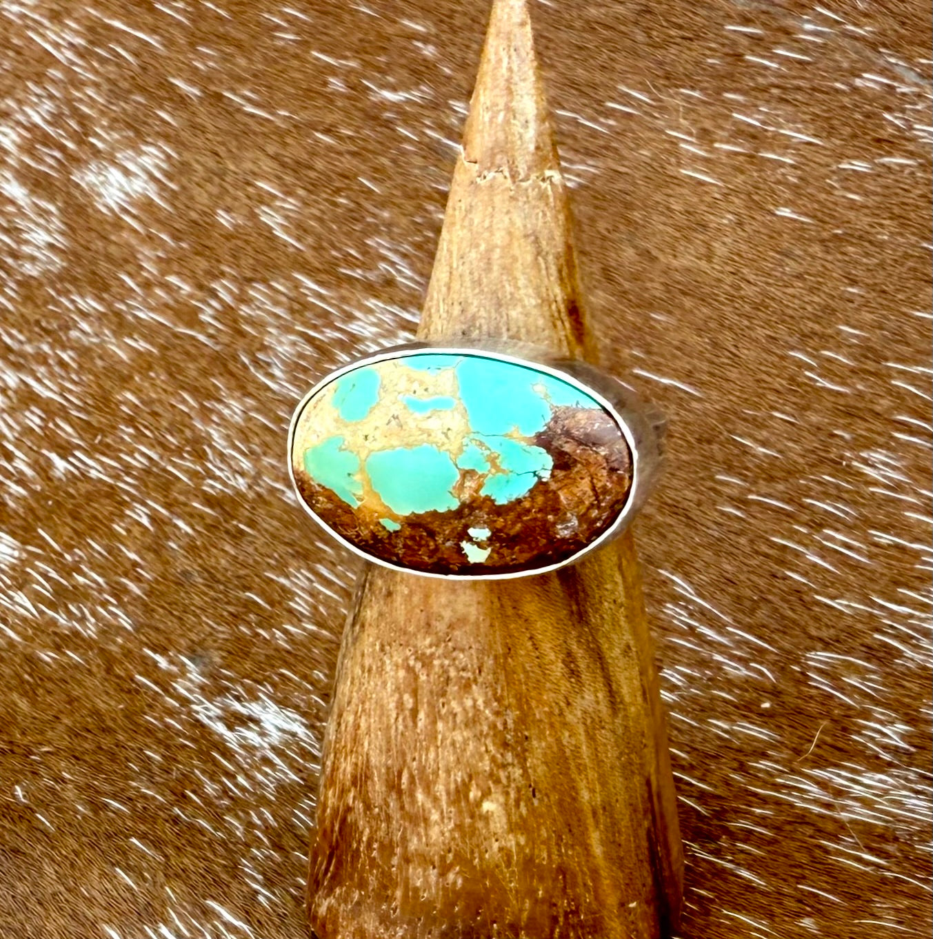 Royston Turquoise oval ring