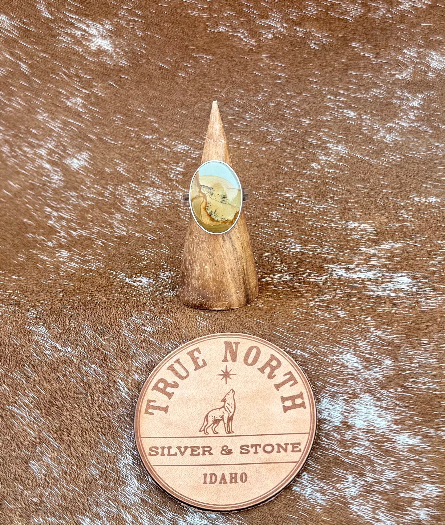 Owyhee Picture Jasper ring