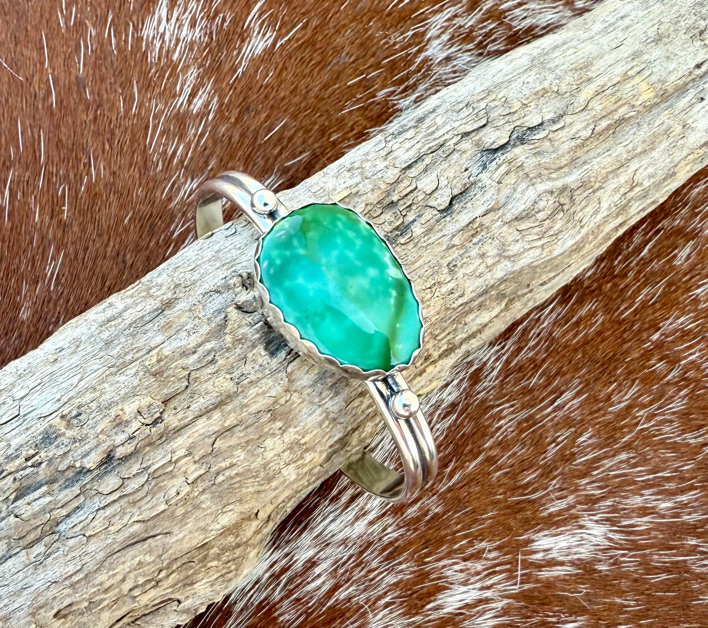 Kingman Turquoise Cuff Bracelet