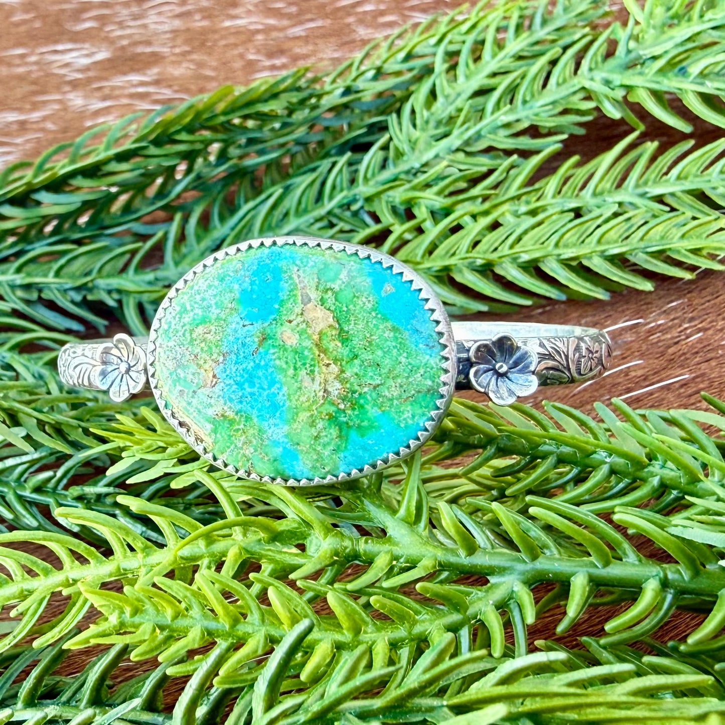 Sonoran Turquoise cuff bracelet