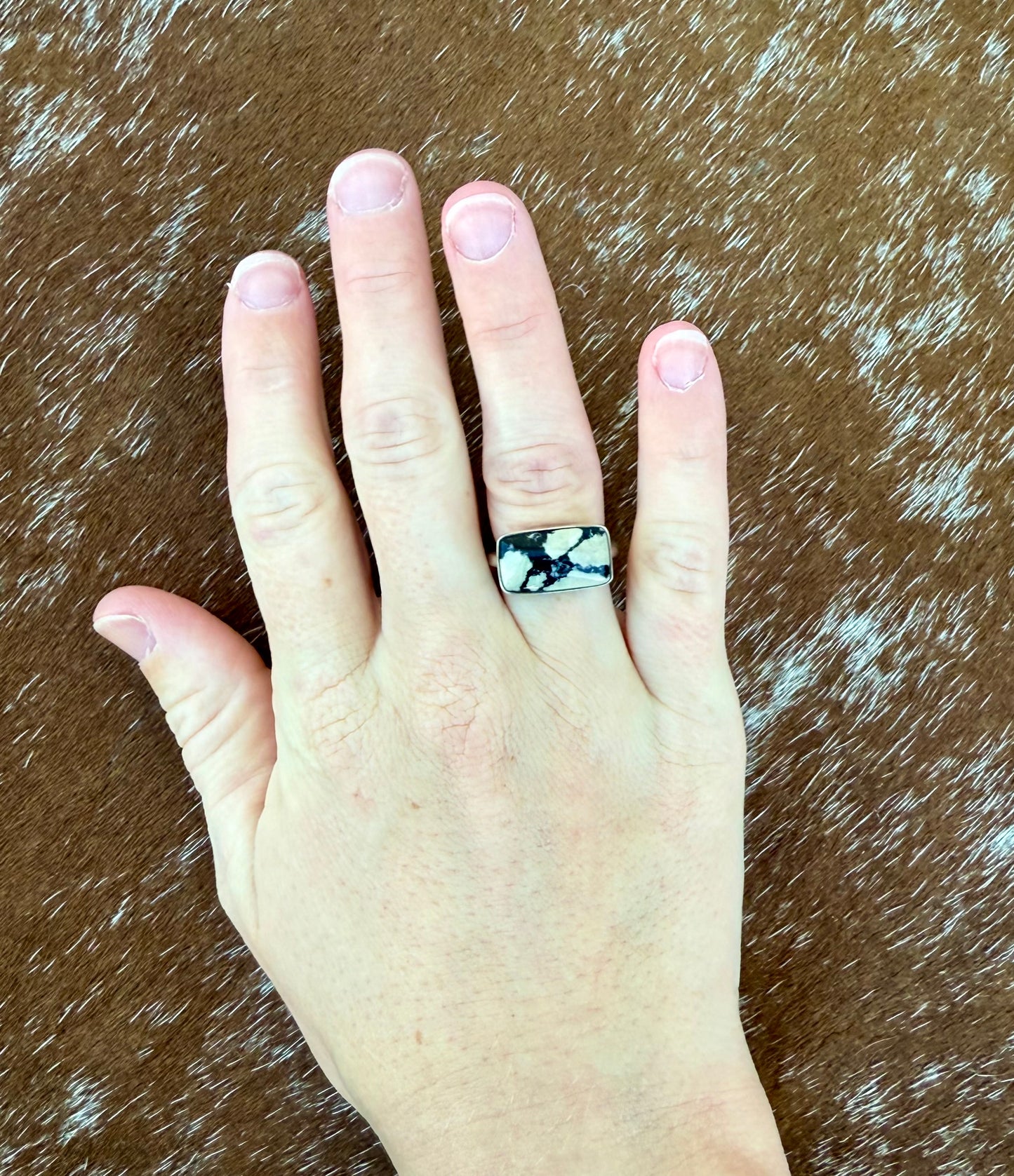 Tortoise Variscite Ring