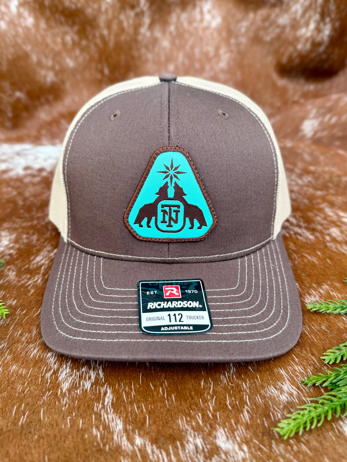 True North Silver & Stone logo hat