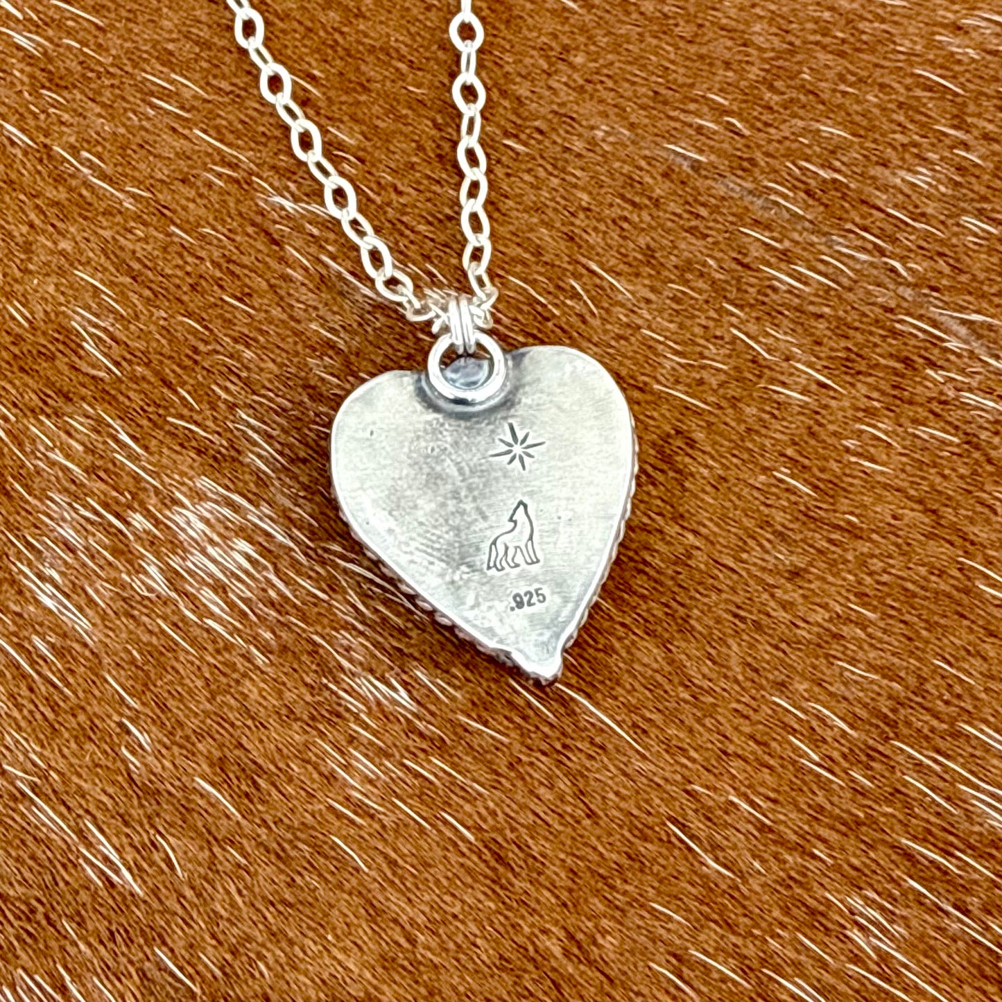 Sierra Nevada Turquoise heart necklace
