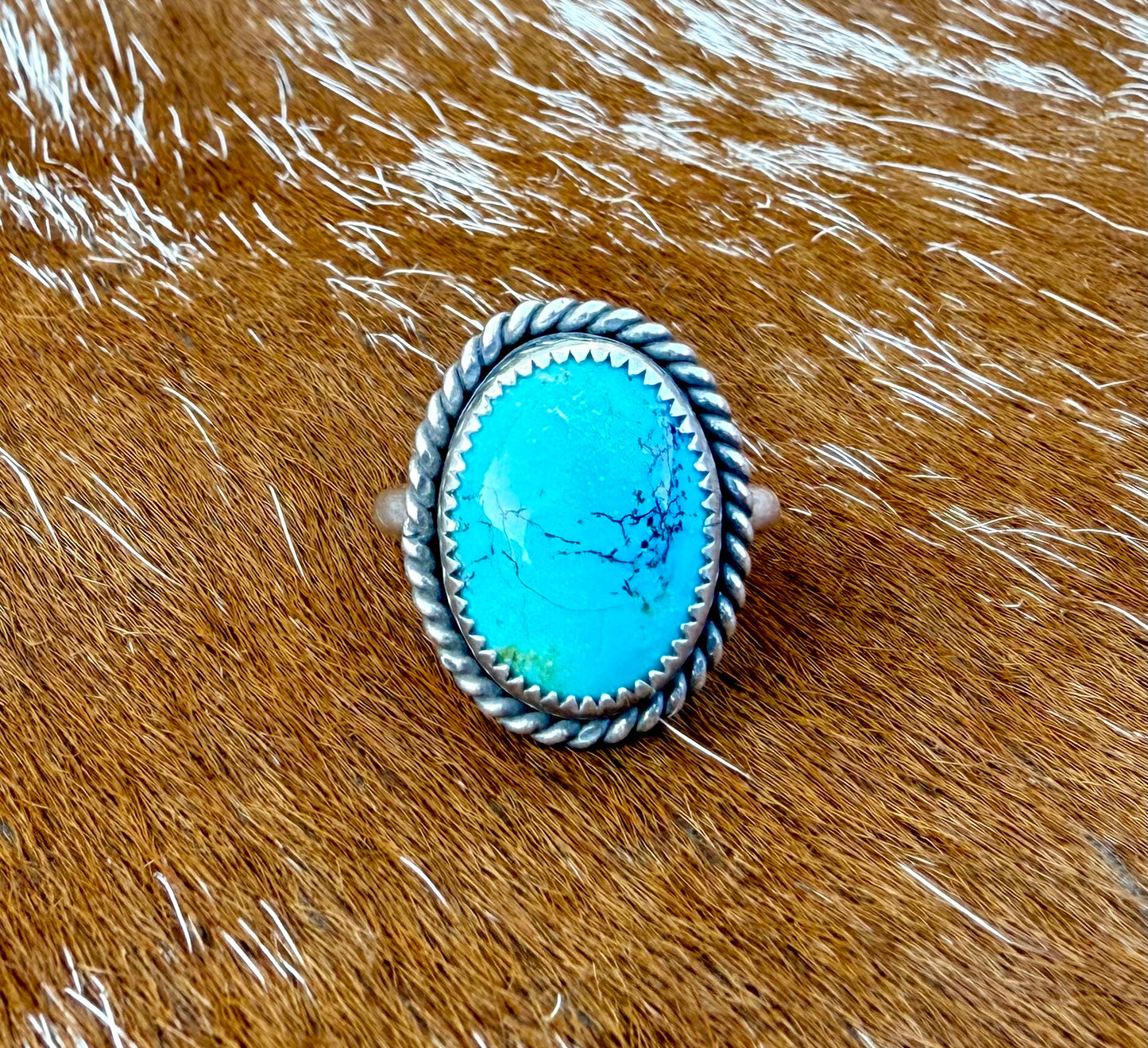 Kingman Turquoise Ring