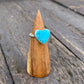 Kingman Turquoise Heart Ring