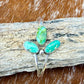 Sonoran Gold Turquoise wrap cuff bracelet