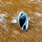 White Buffalo solitare ring