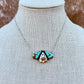 Number 8 Turquoise & Wild Horse Necklace