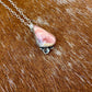 Rhodochrosite Flower Necklace