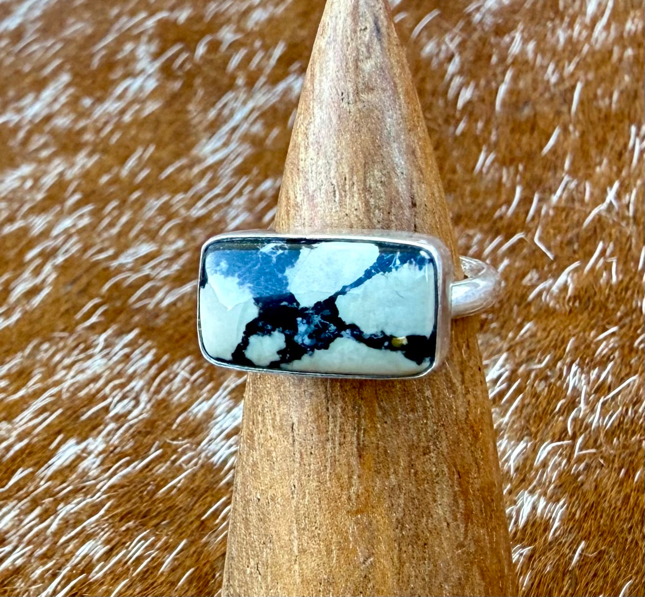 Tortoise Variscite Ring