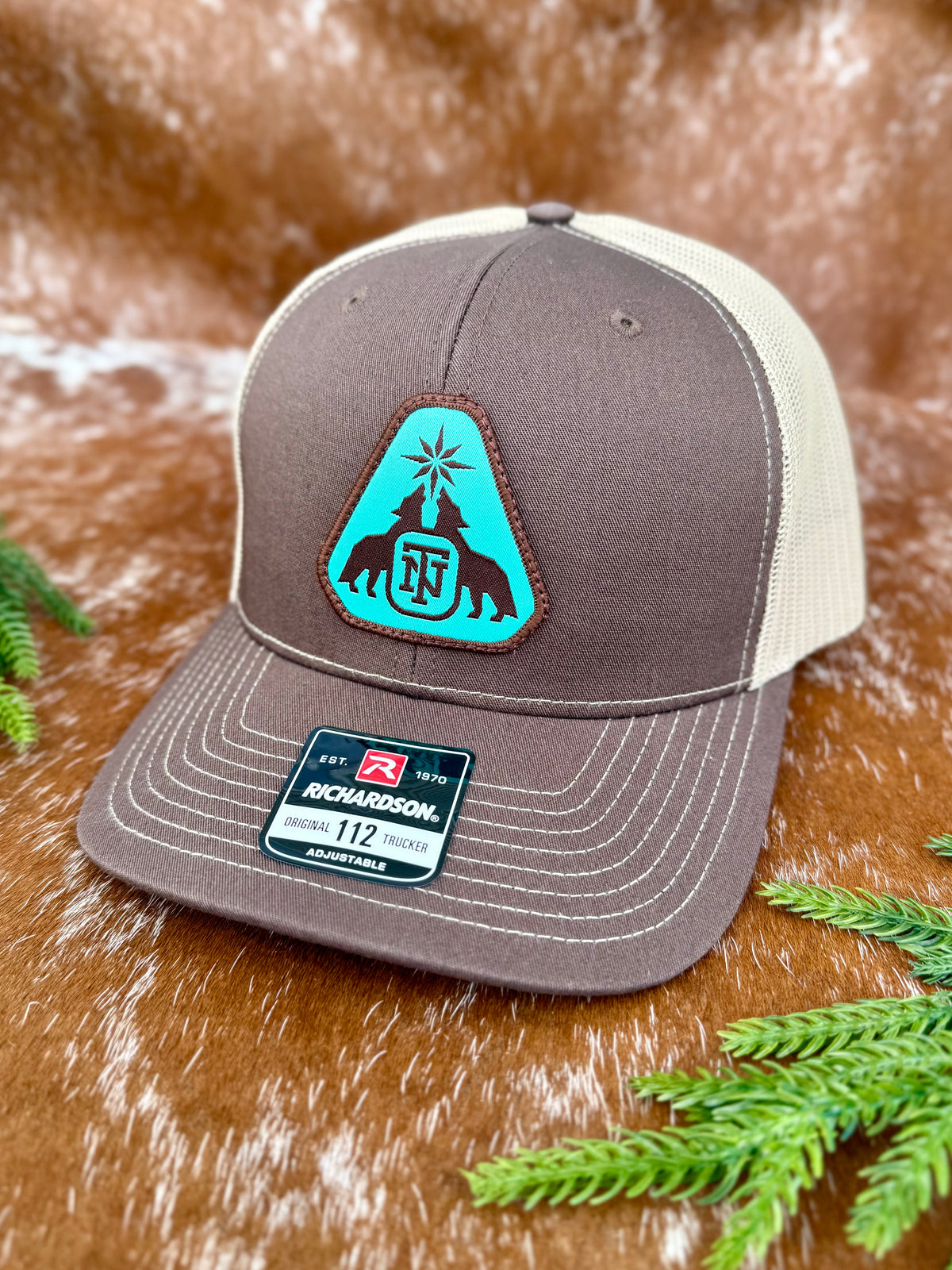 True North Silver & Stone logo hat