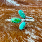 Sonoran Gold Turquoise wrap cuff bracelet