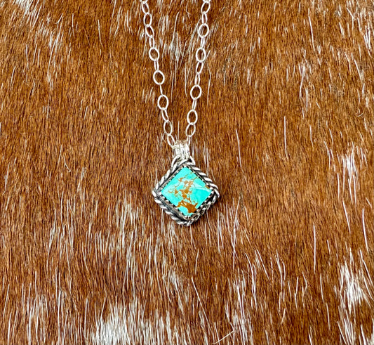 Royston Turquoise mini necklace