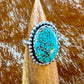 Number 8 Turquoise Ring