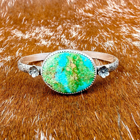 Sonoran Turquoise cuff bracelet