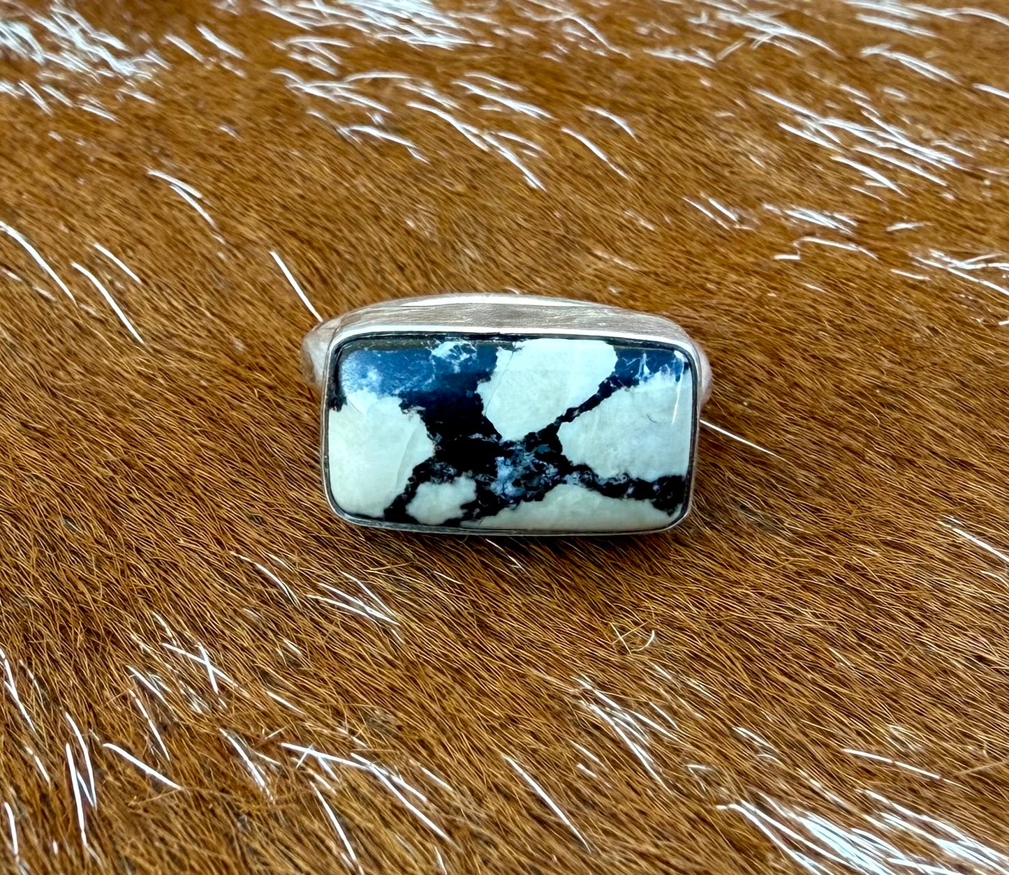 Tortoise Variscite Ring
