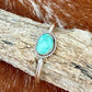 Carico Lake turquoise cuff bracelet