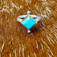 Mini Cassie Style Ring - Kingman Turquoise