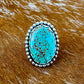 Number 8 Turquoise Ring