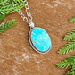 White Water turquoise necklace