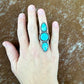 Blue Ridge Turquoise Triple Stone Ring