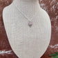 Mexican Fire Opal with Silver Flare
