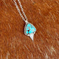 Egyptian turquoise with Silver Flare