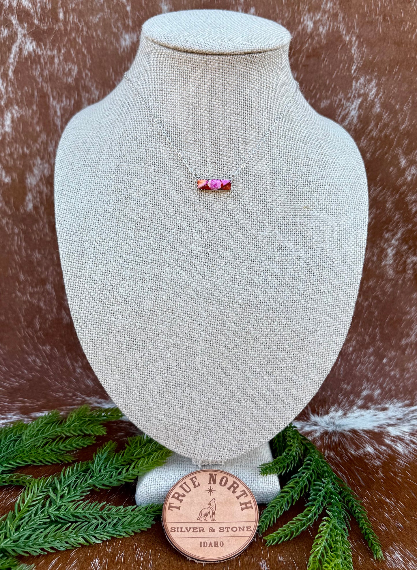 Starburst Kingman Composite Bar Necklace