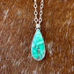 Broken Arrow Variscite Necklace