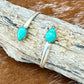Kingman Turquoise wrap cuff bracelet