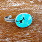 Blue Moon Turquoise cuff bracelet