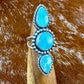 Blue Ridge Turquoise Triple Stone Ring
