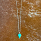 Campitos Turquoise Arrowhead Necklace