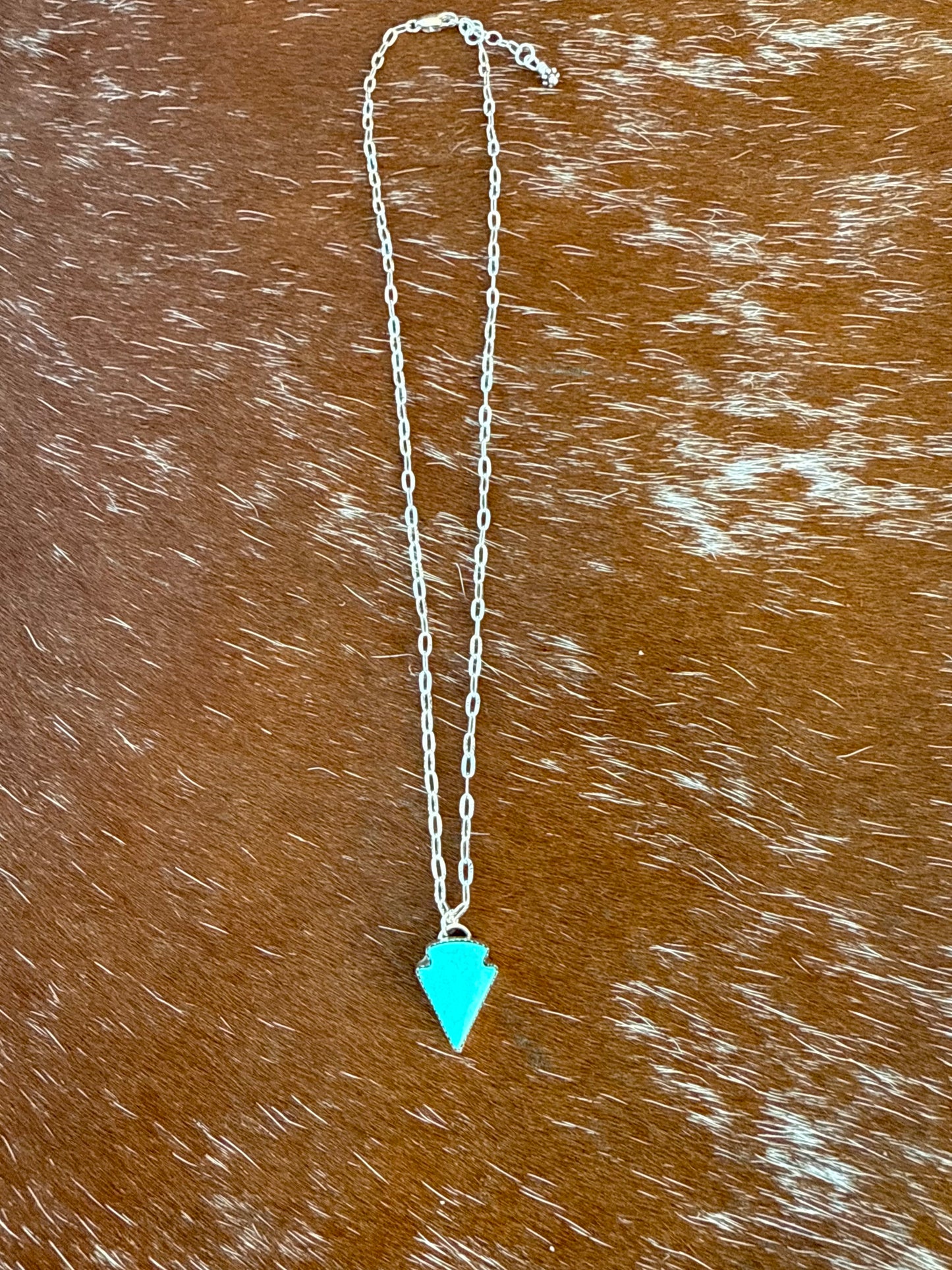 Campitos Turquoise Arrowhead Necklace