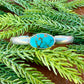 Carico Lake Turquoise cuff bracelet