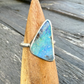 Fine Australian Boulder Opal Ring